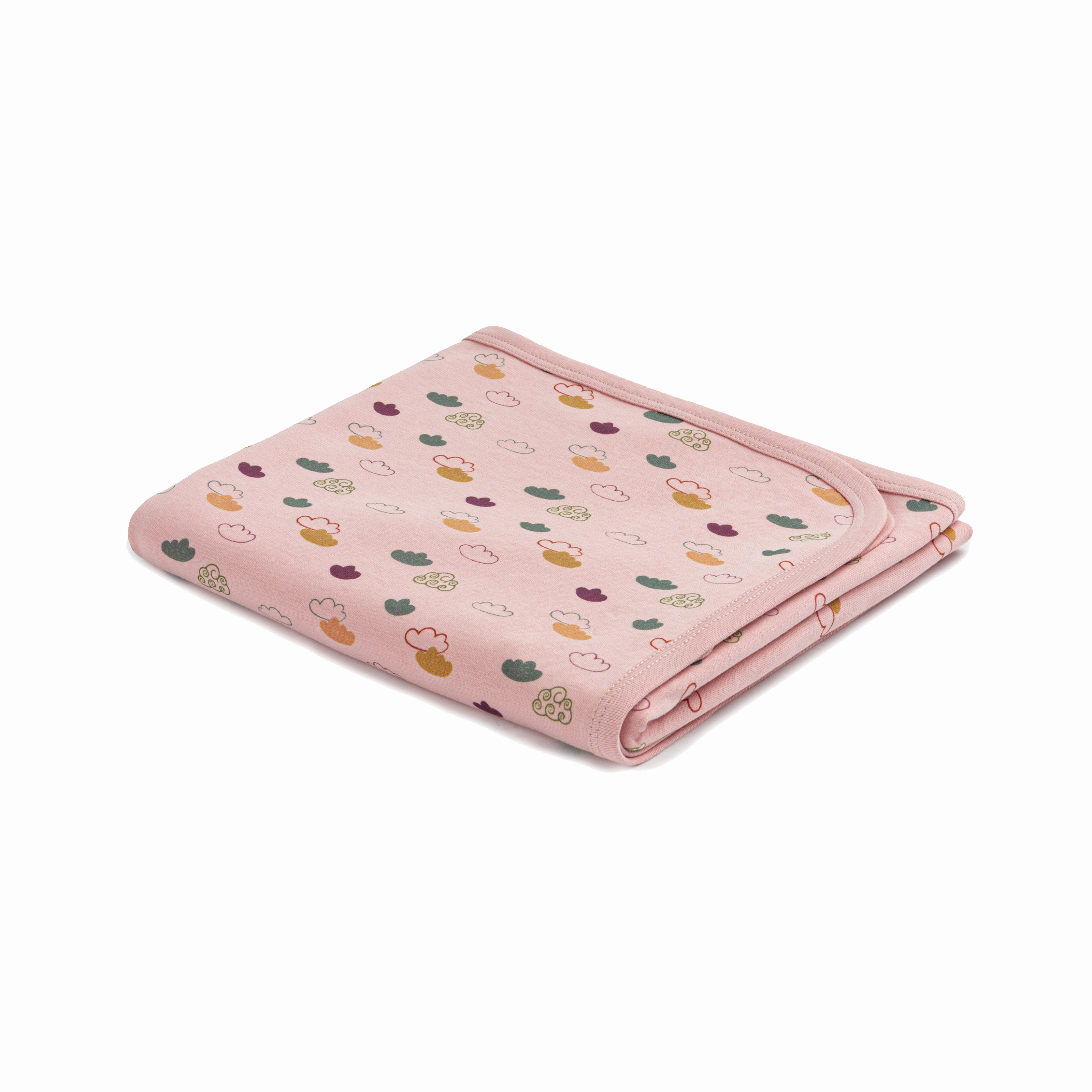Cloud Print Baby Blanket