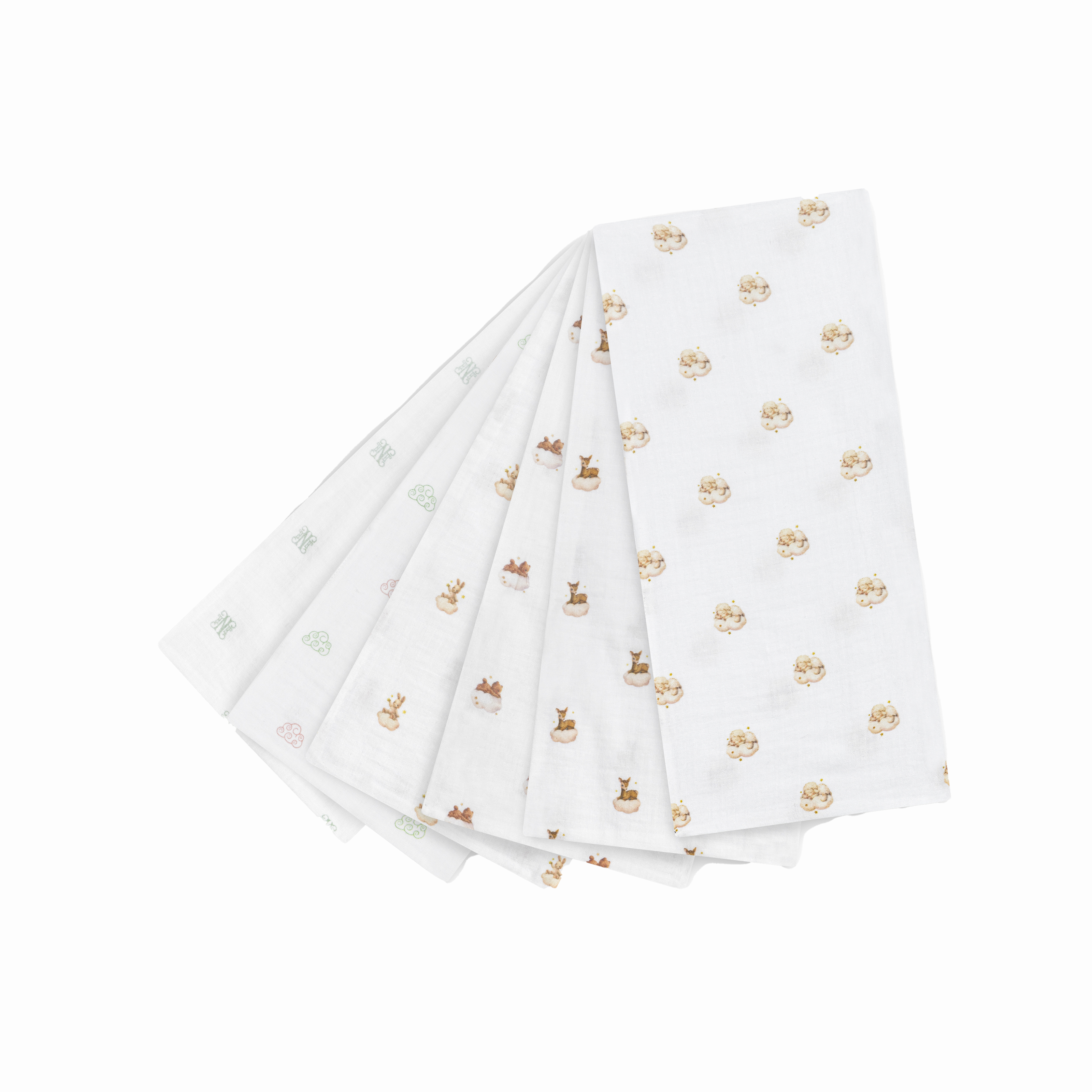 6-piece Muslin Shoulder Cloth Set