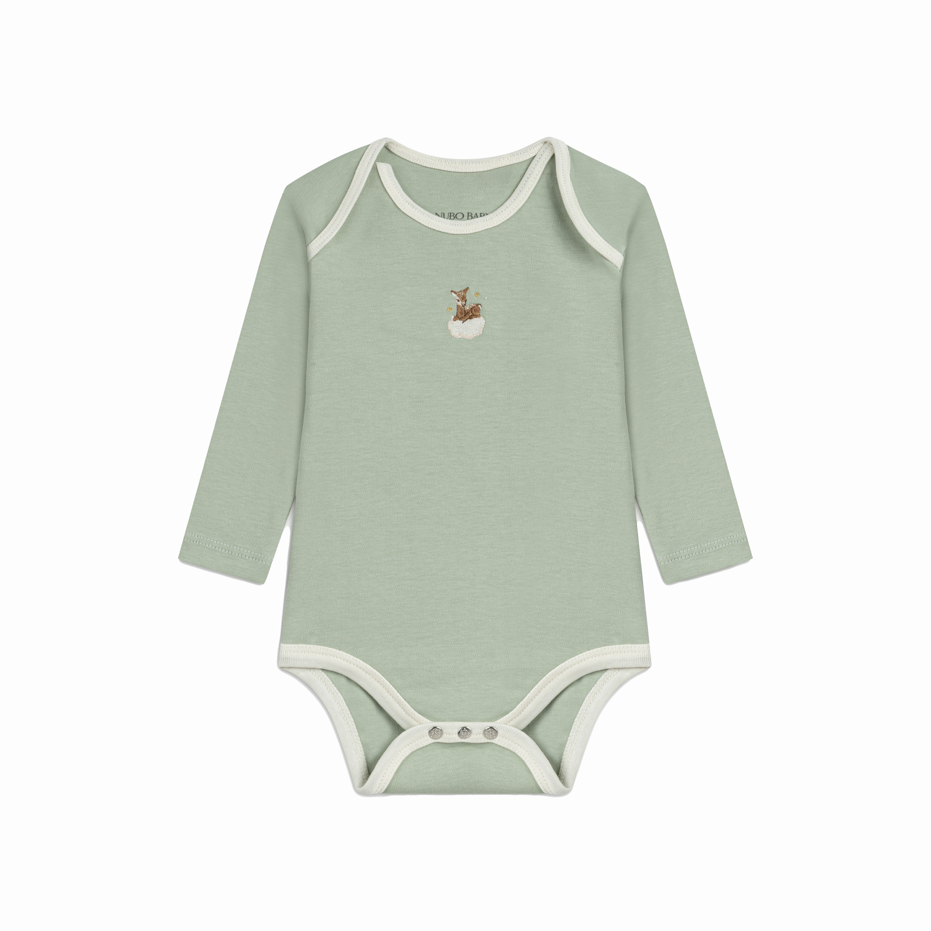 Deer Embroidered Bodysuit