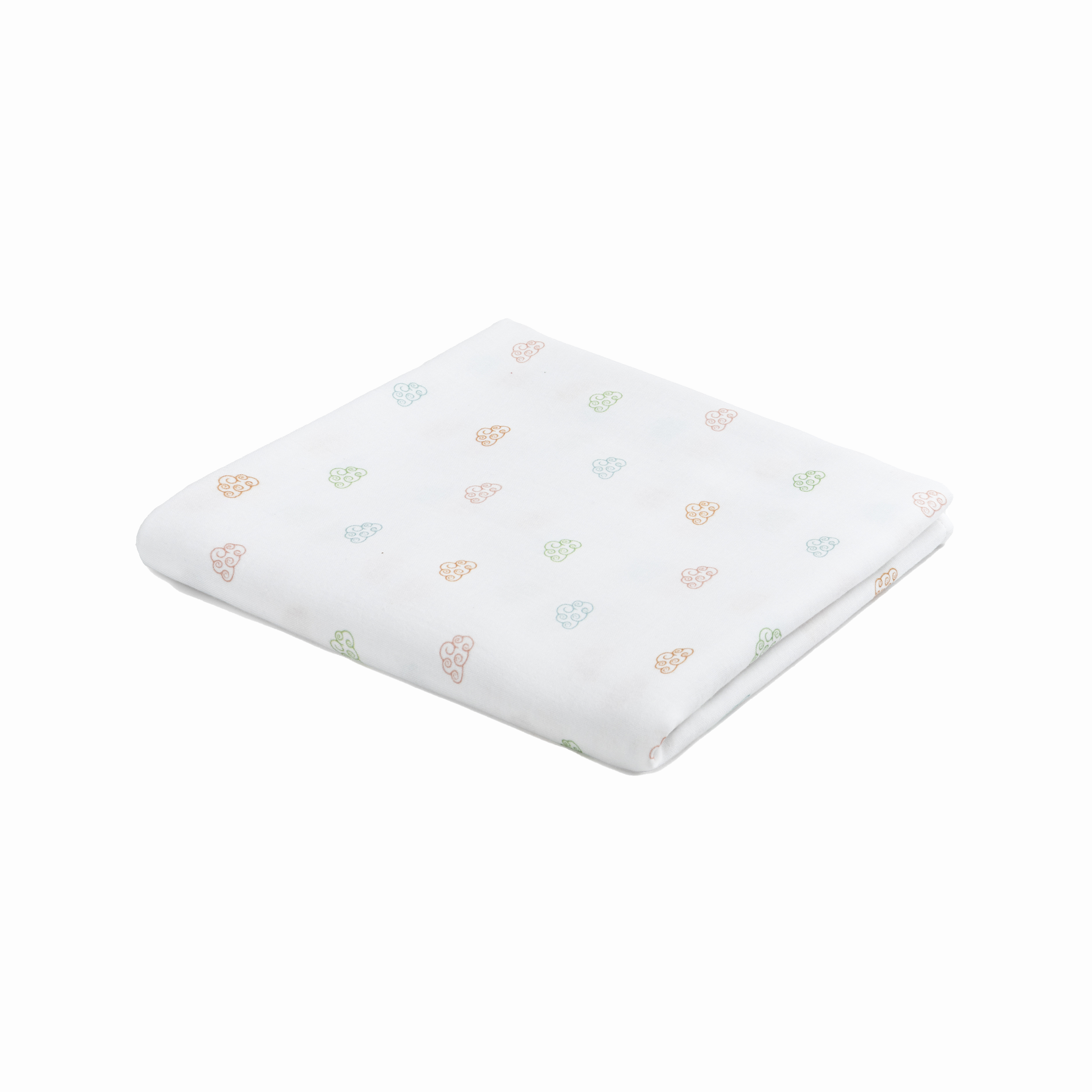 Muslin Cloud Print Blanket