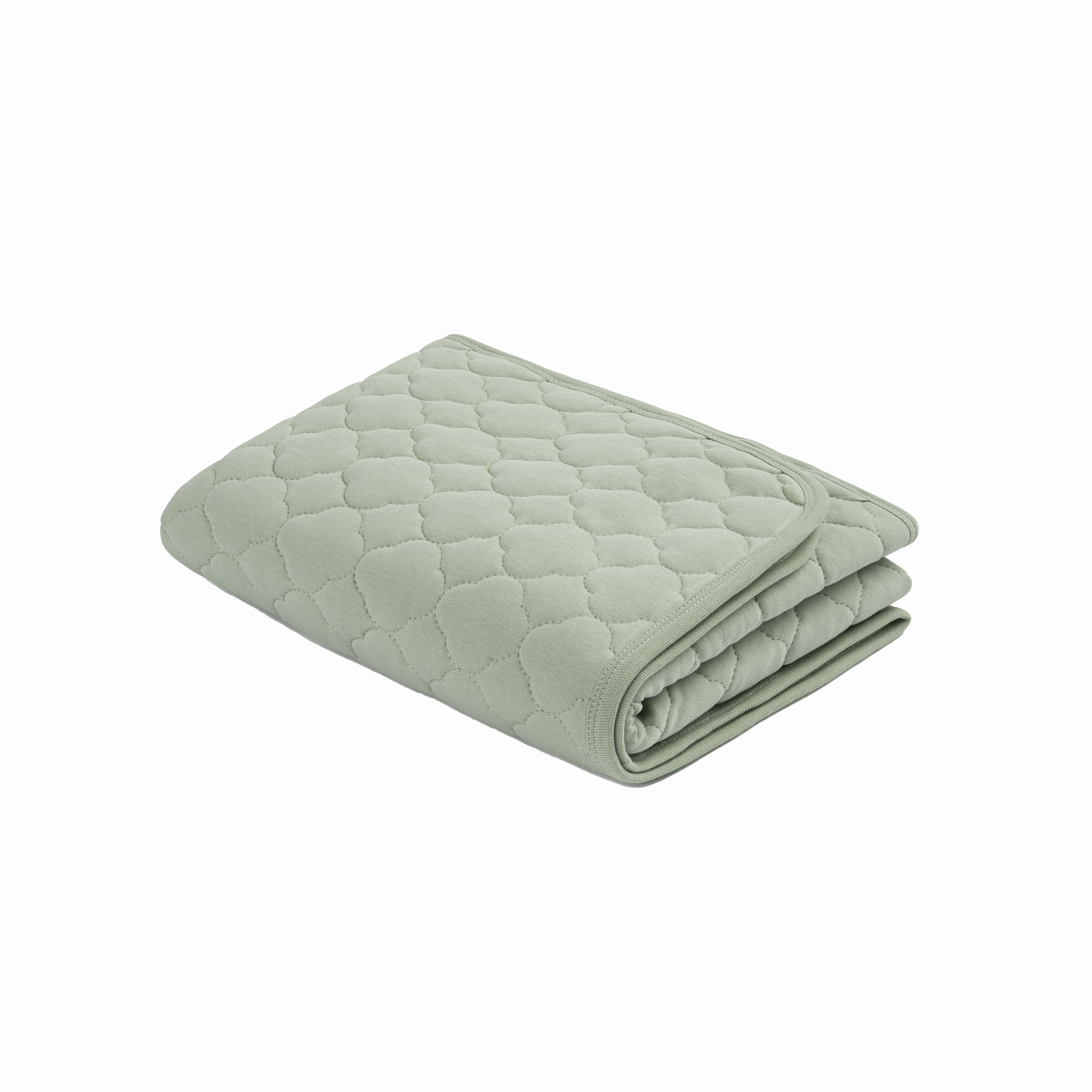 Quilted Deer Print Baby Blanket