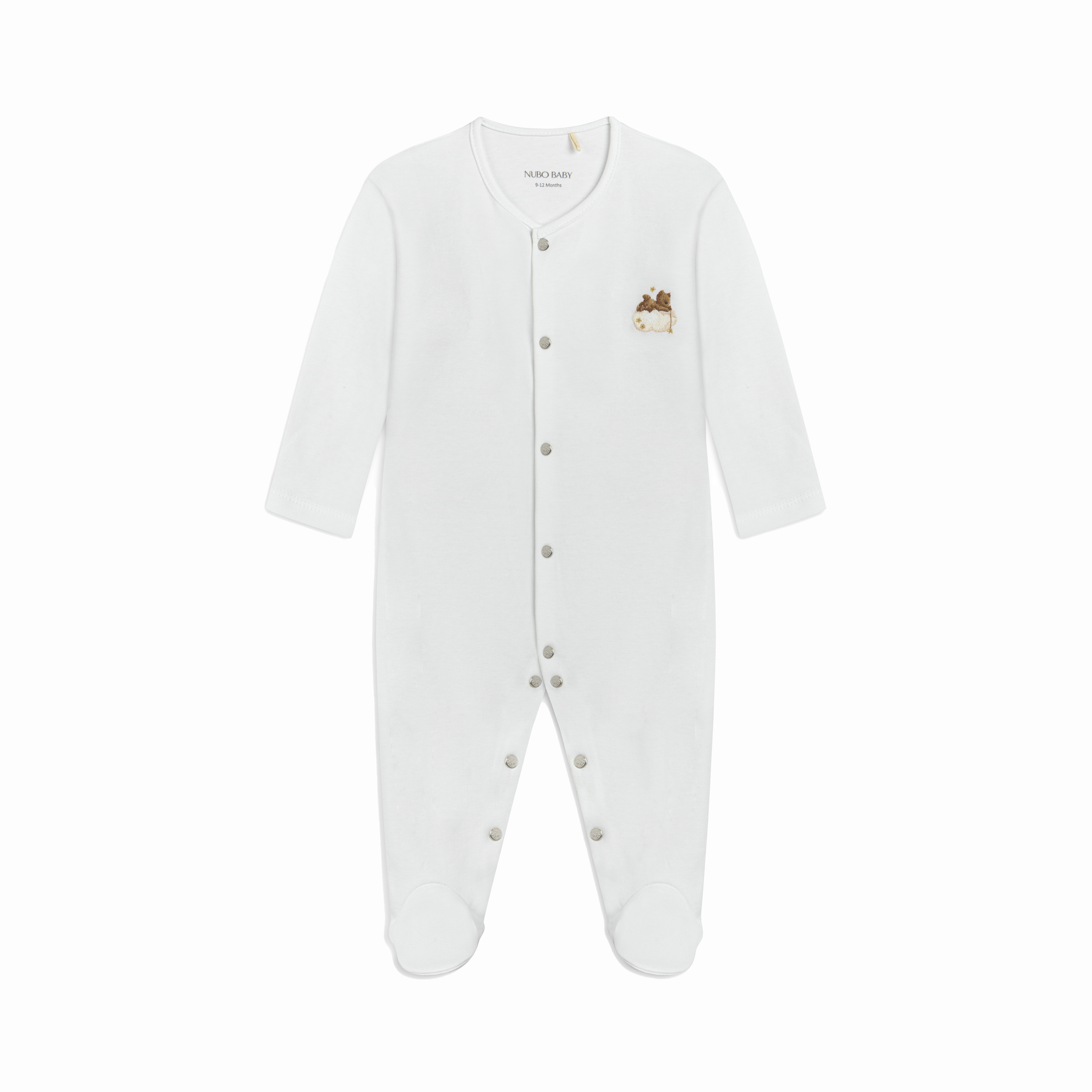 Teddy Embroidered Pajama Jumpsuit