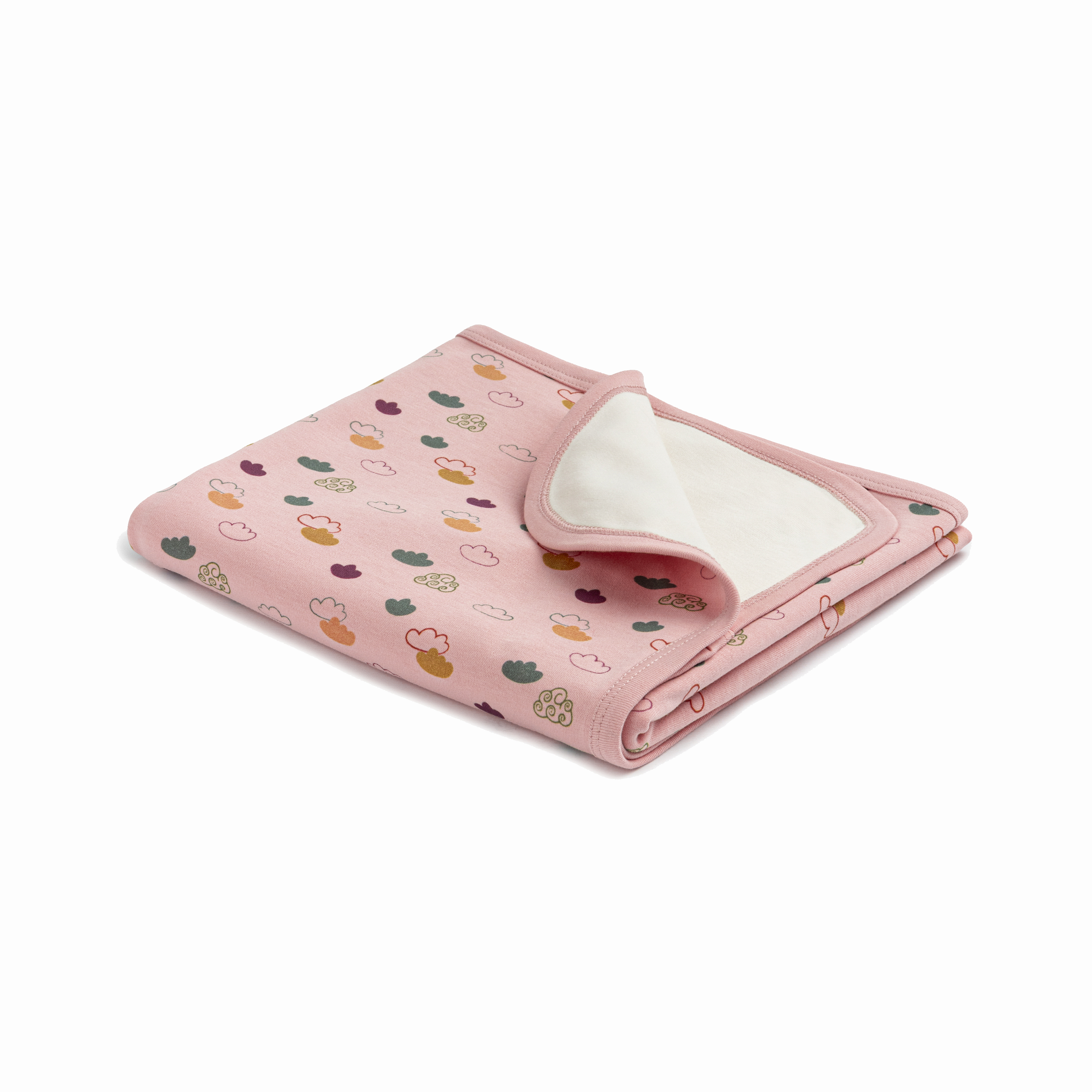 Cloud Print Baby Blanket