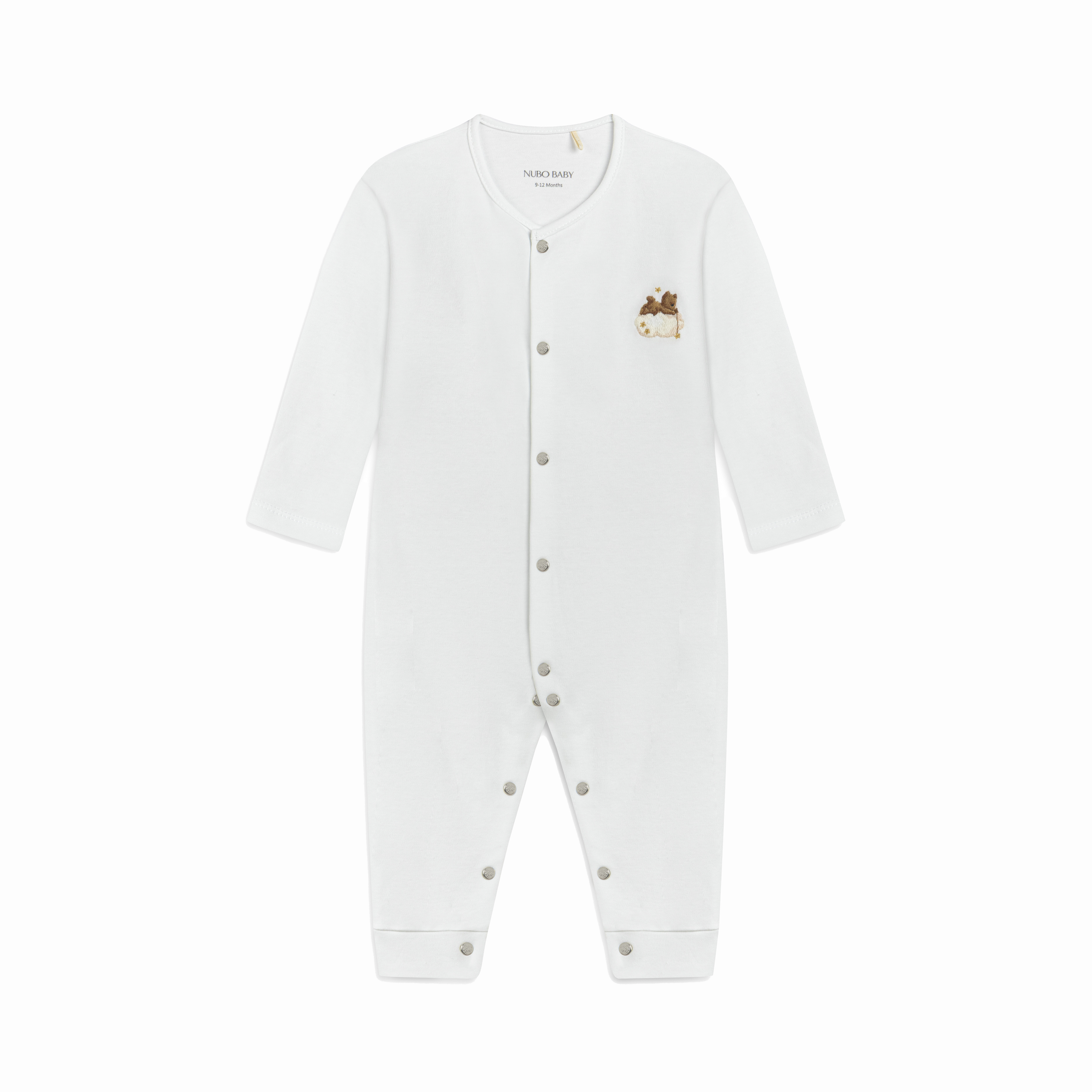 Teddy Embroidered Pajama Jumpsuit