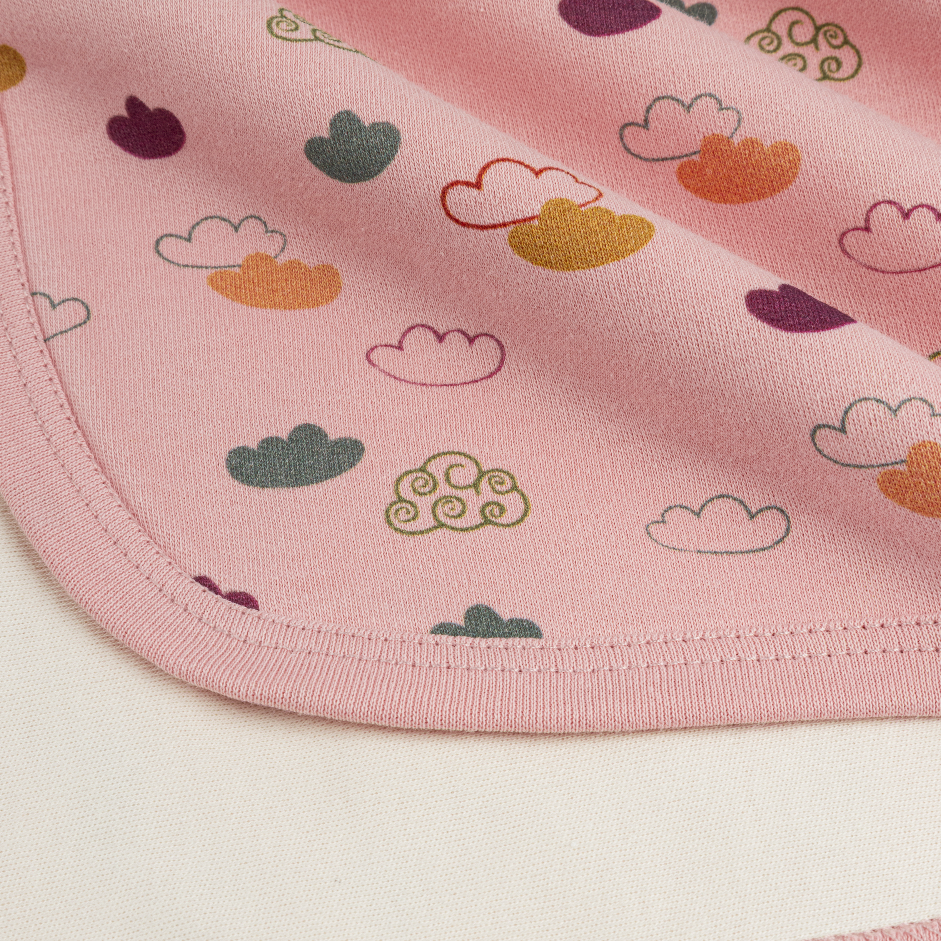 Cloud Print Baby Blanket