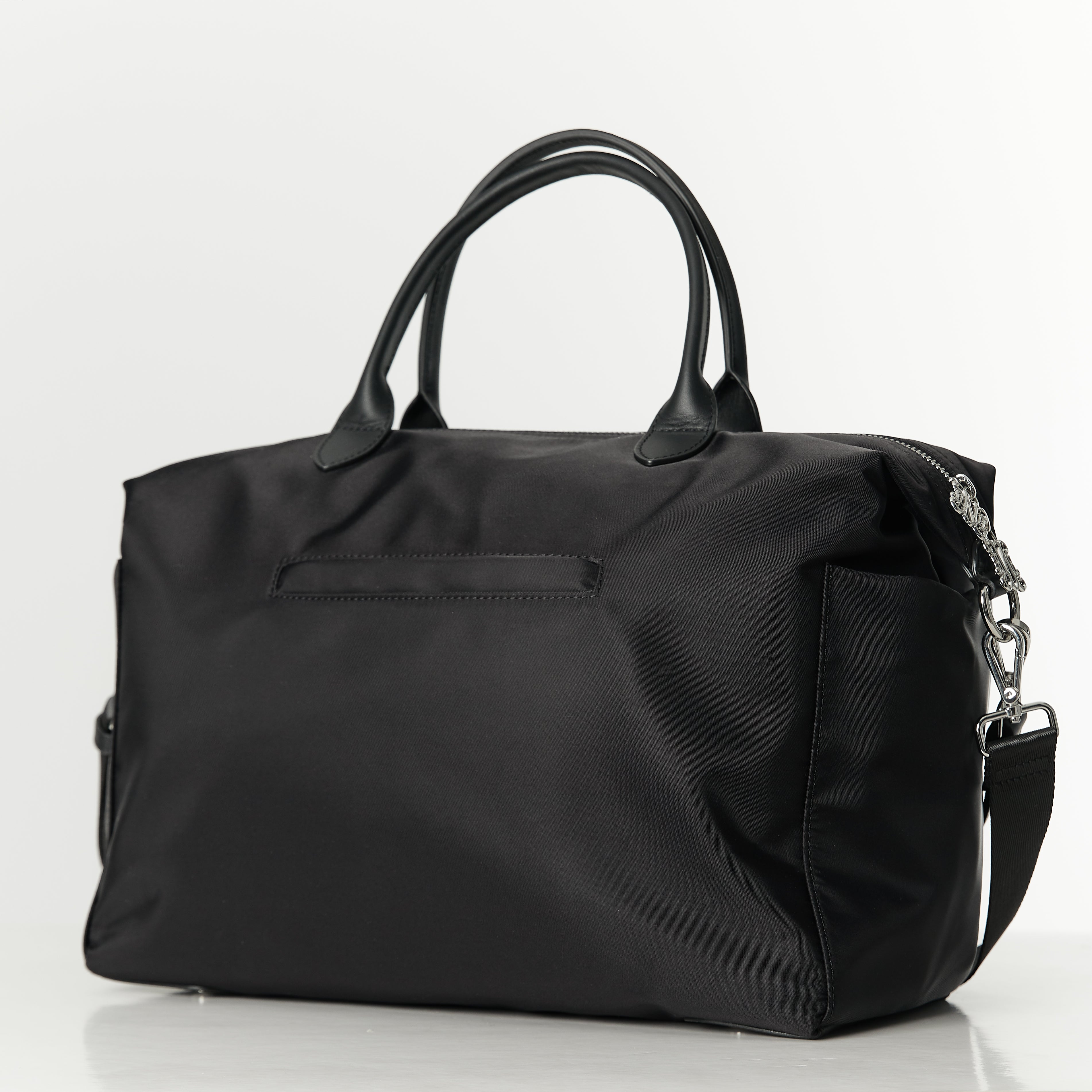 Monogram Black Diaper Bag