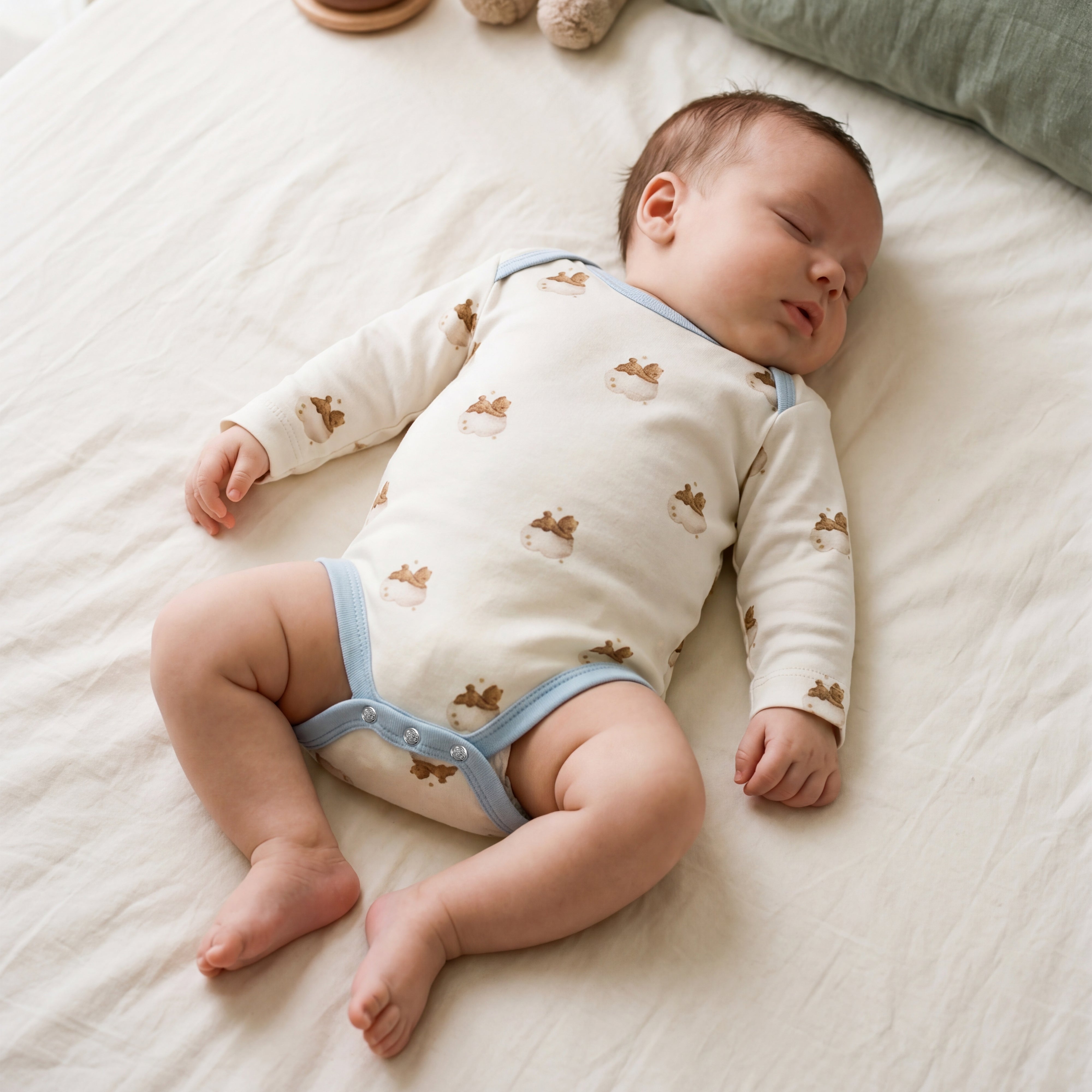 Teddy Print Bodysuit