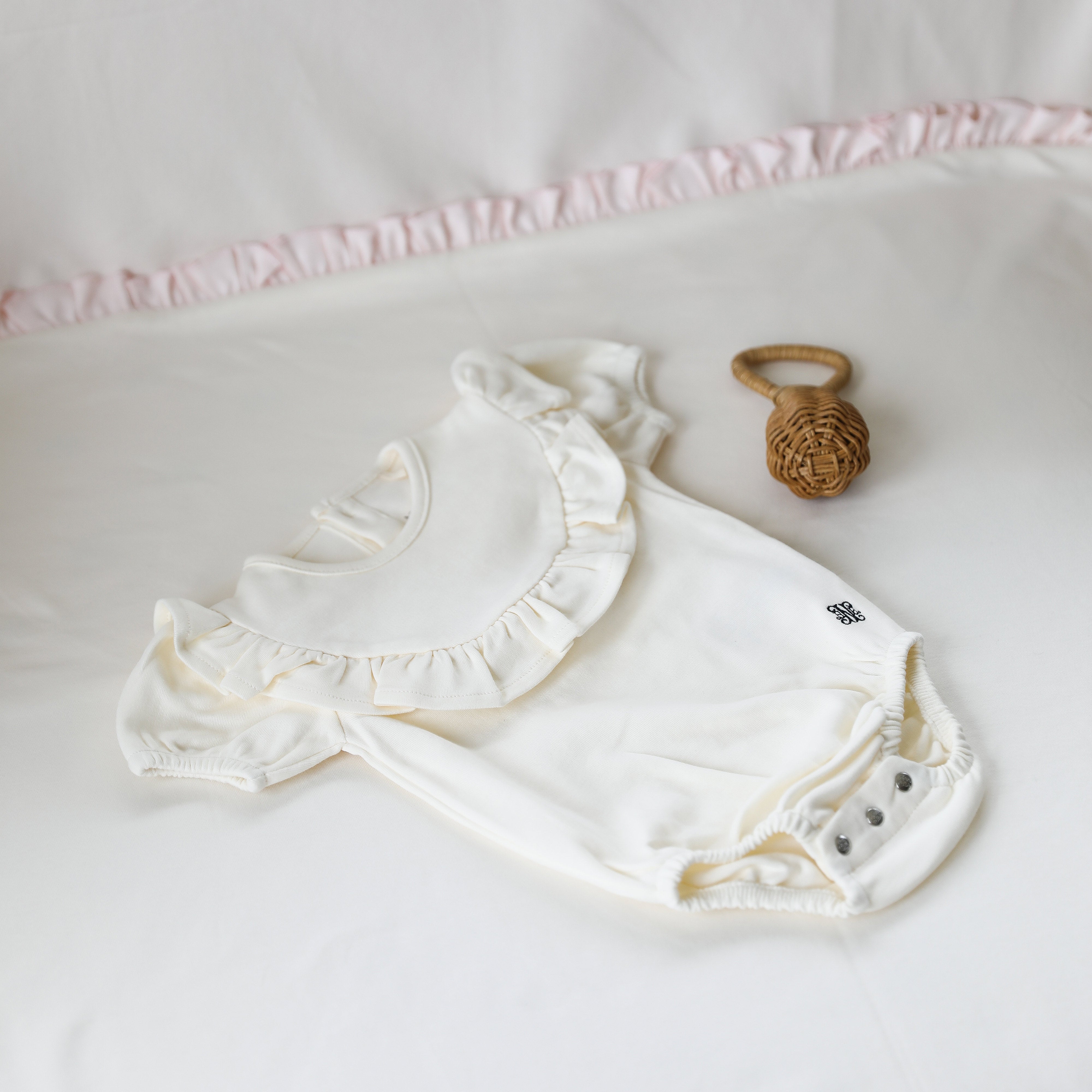 Ruffled Cloud Bodysuit
