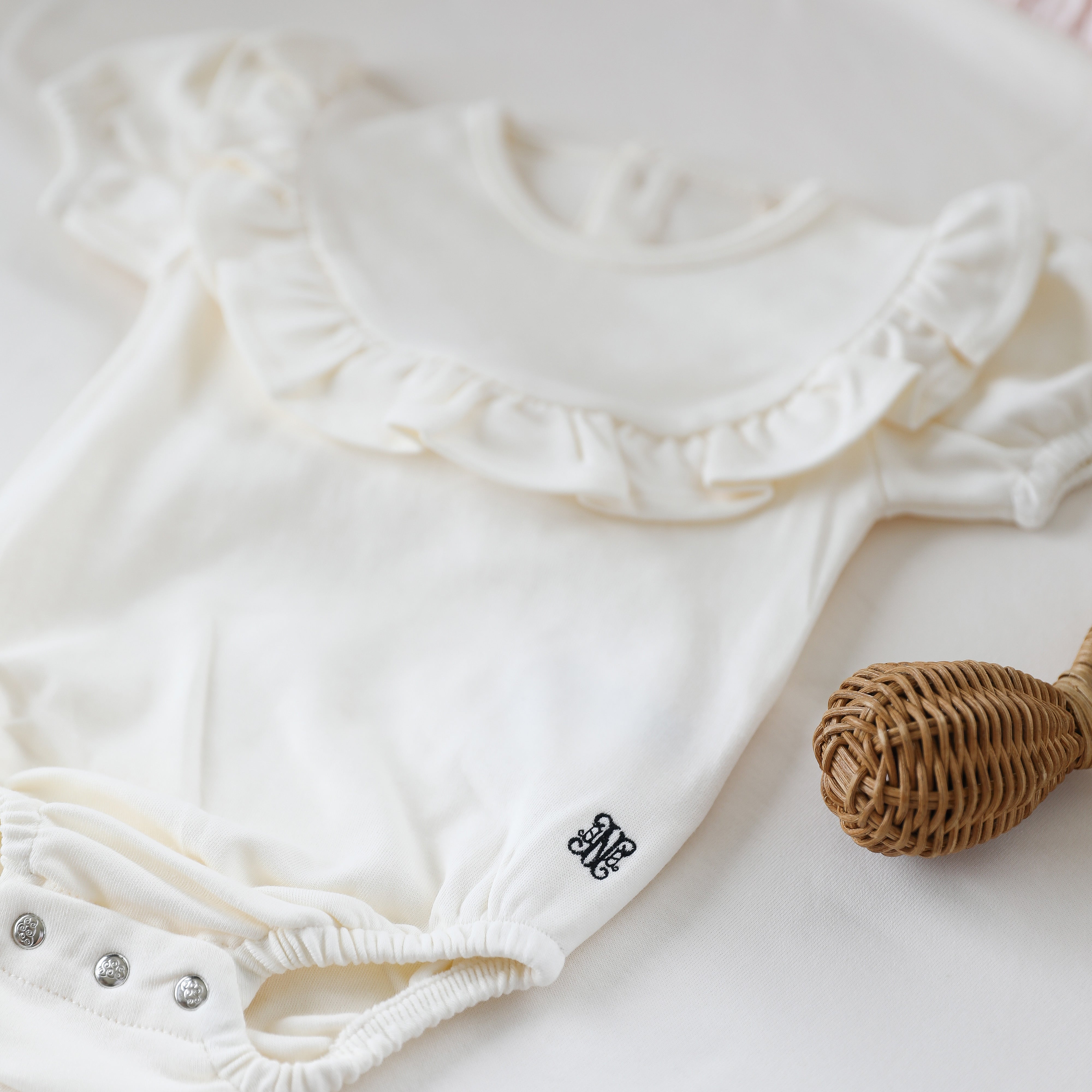 Ruffled Cloud Bodysuit