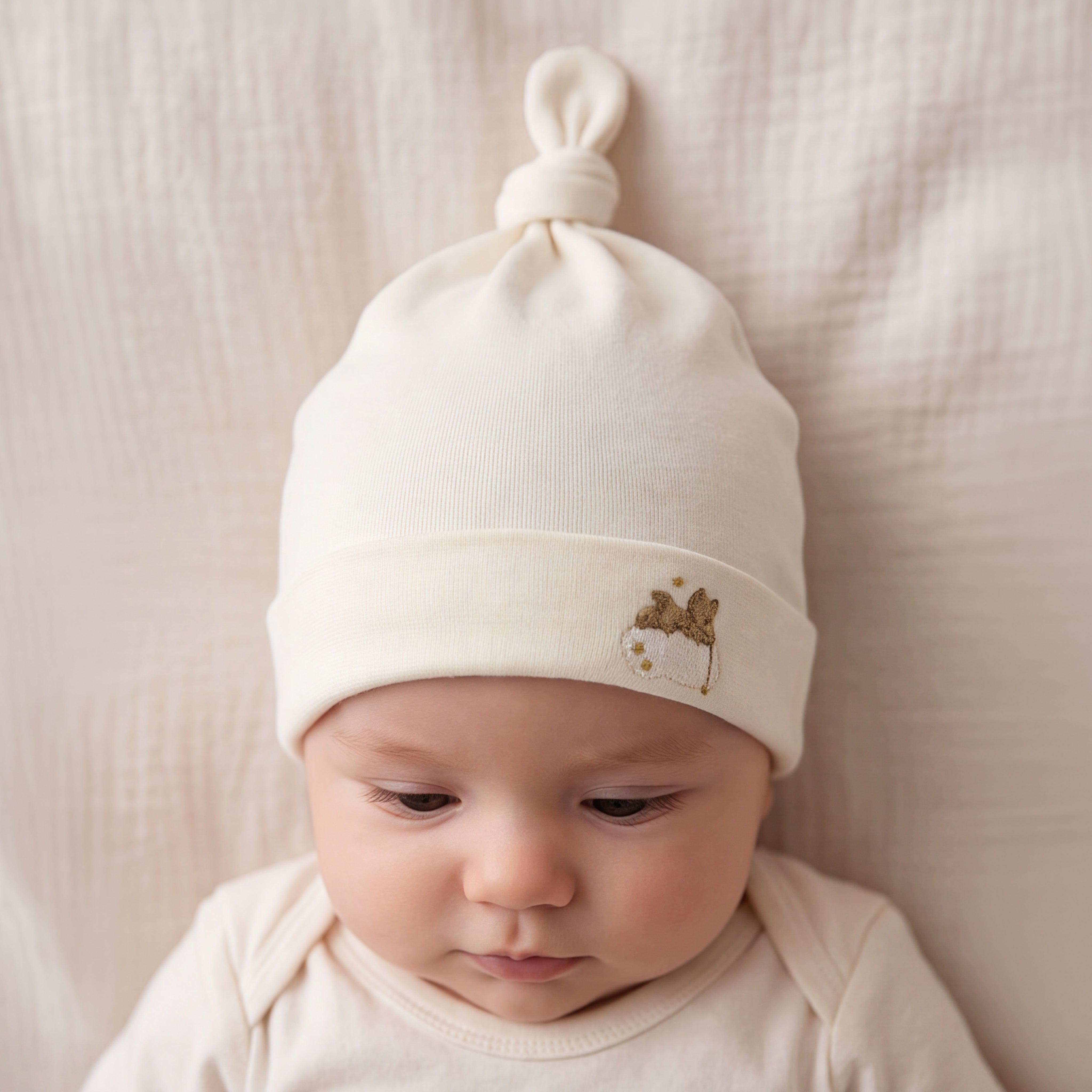 Teddy Embroidered Hat