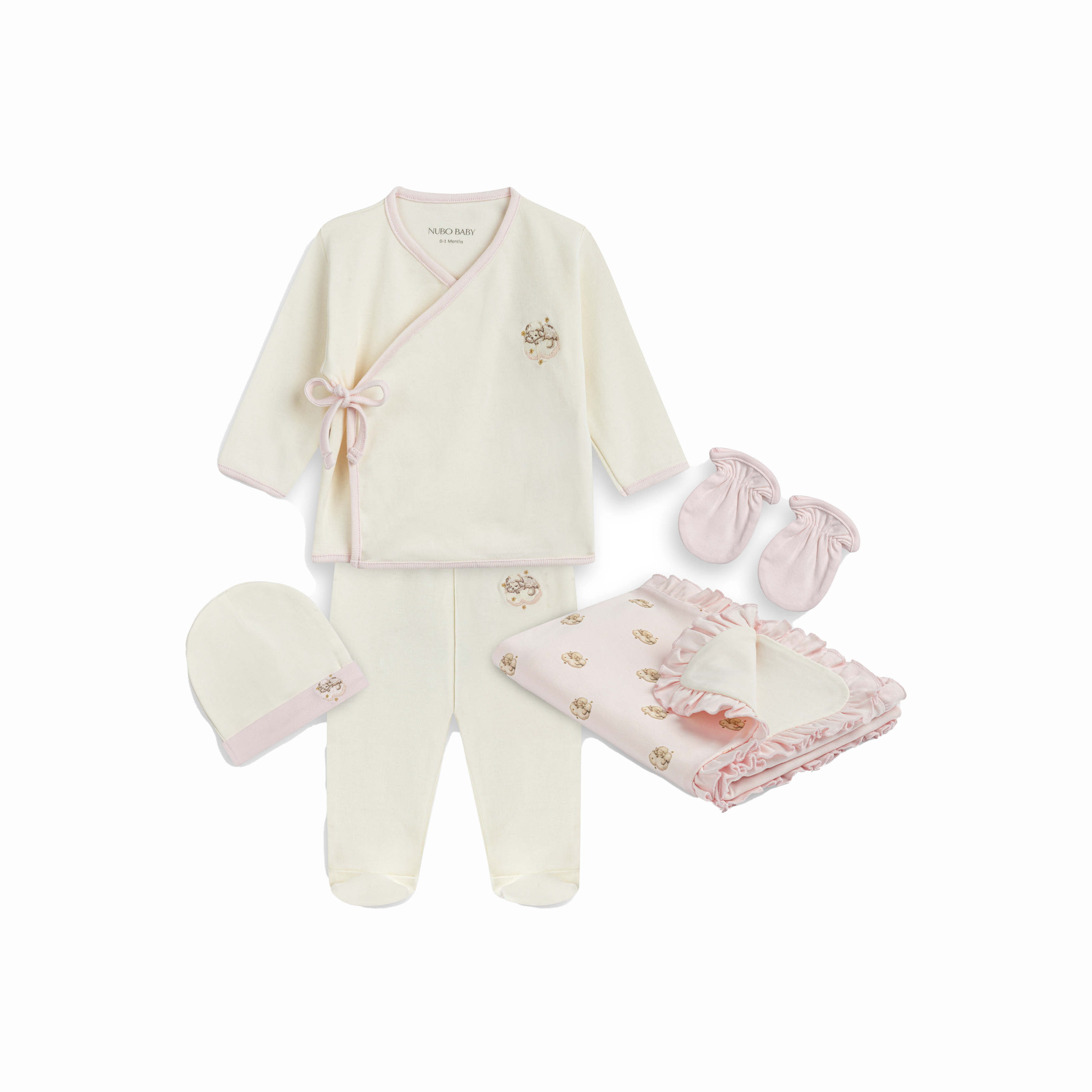 5-Piece Newborn Set - Sheep