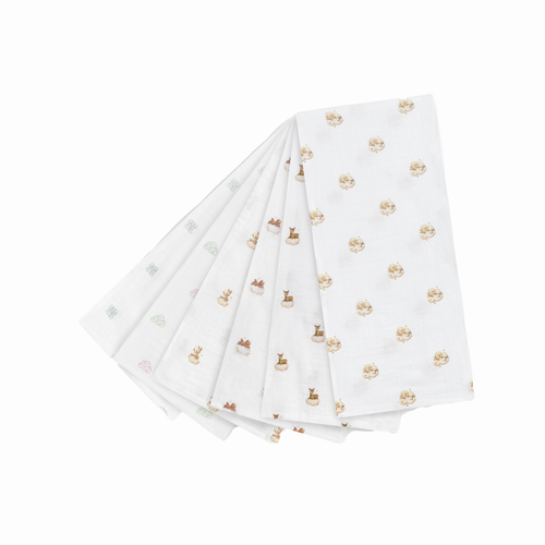 6-piece Muslin Shoulder Cloth Set