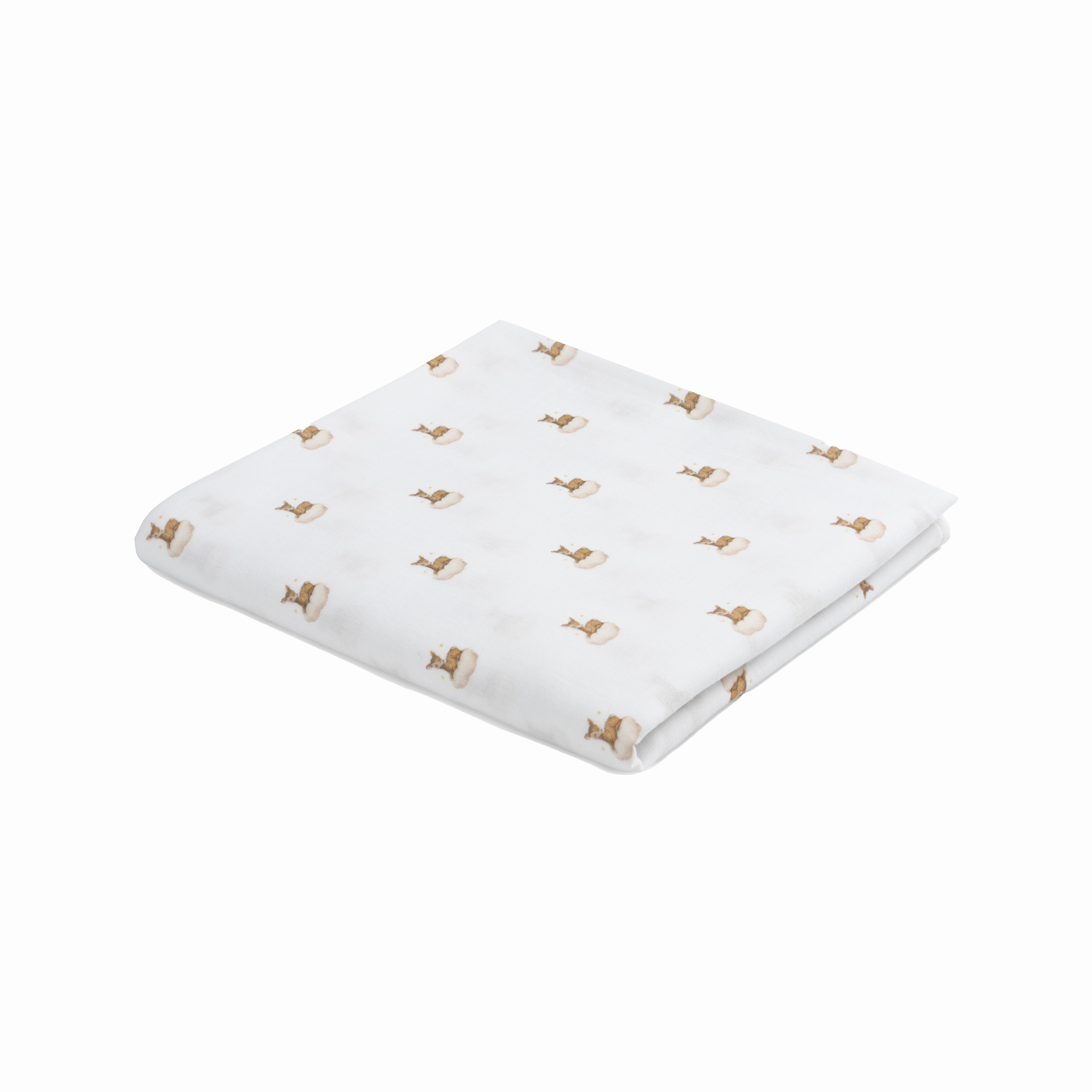 Muslin Deer Print Blanket