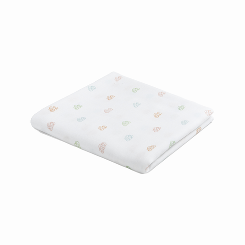 Muslin Cloud Print Blanket