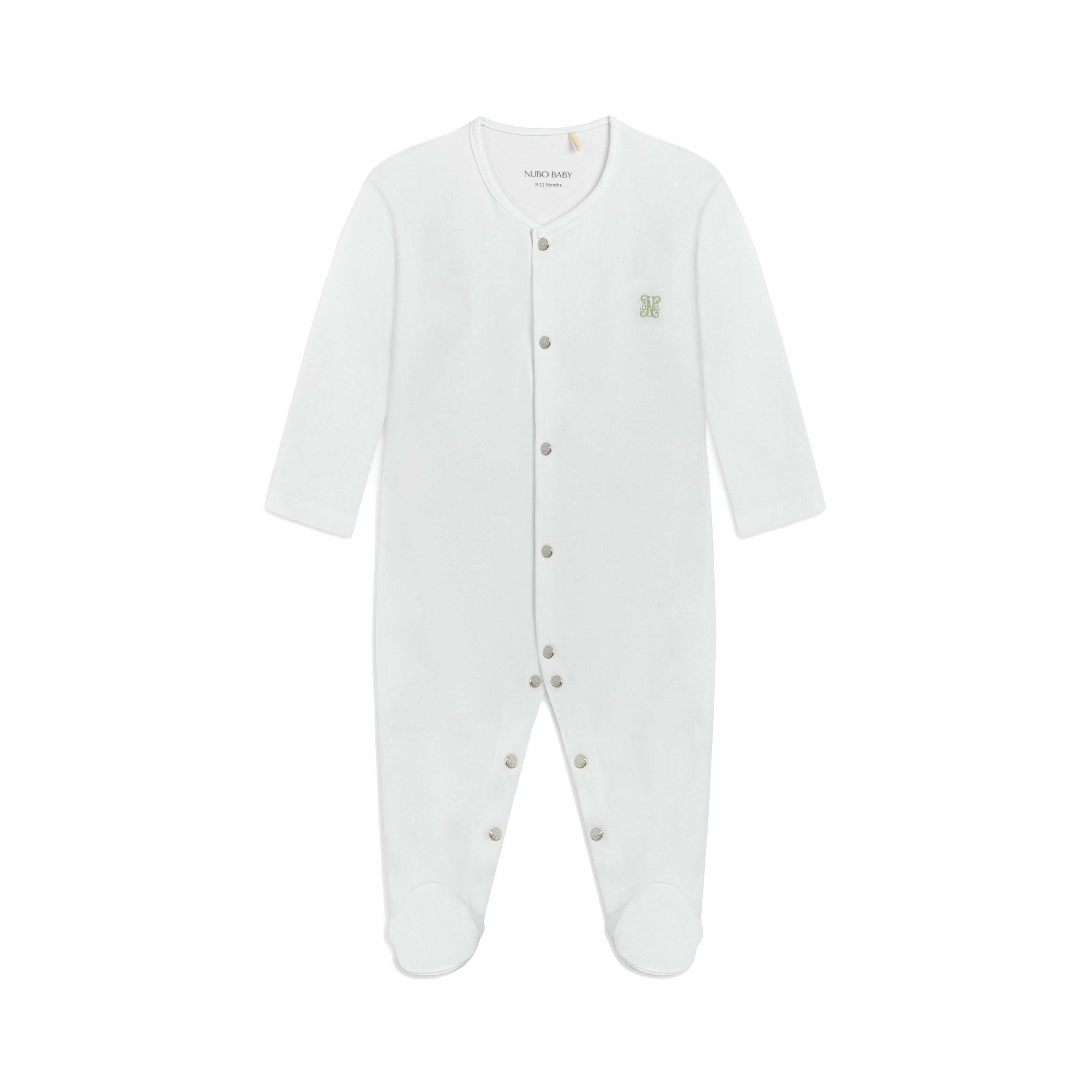 Monogram Embroidered Pajama Jumpsuit