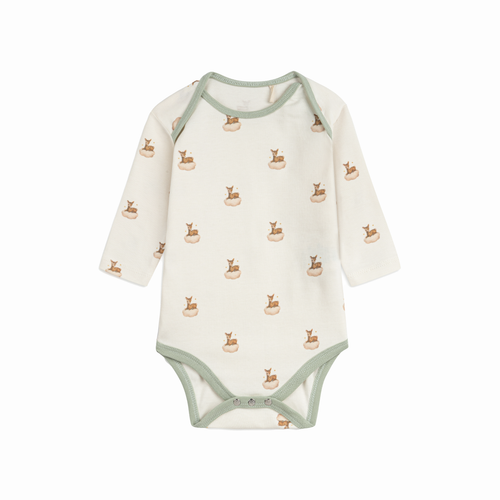 Deer Print Bodysuit