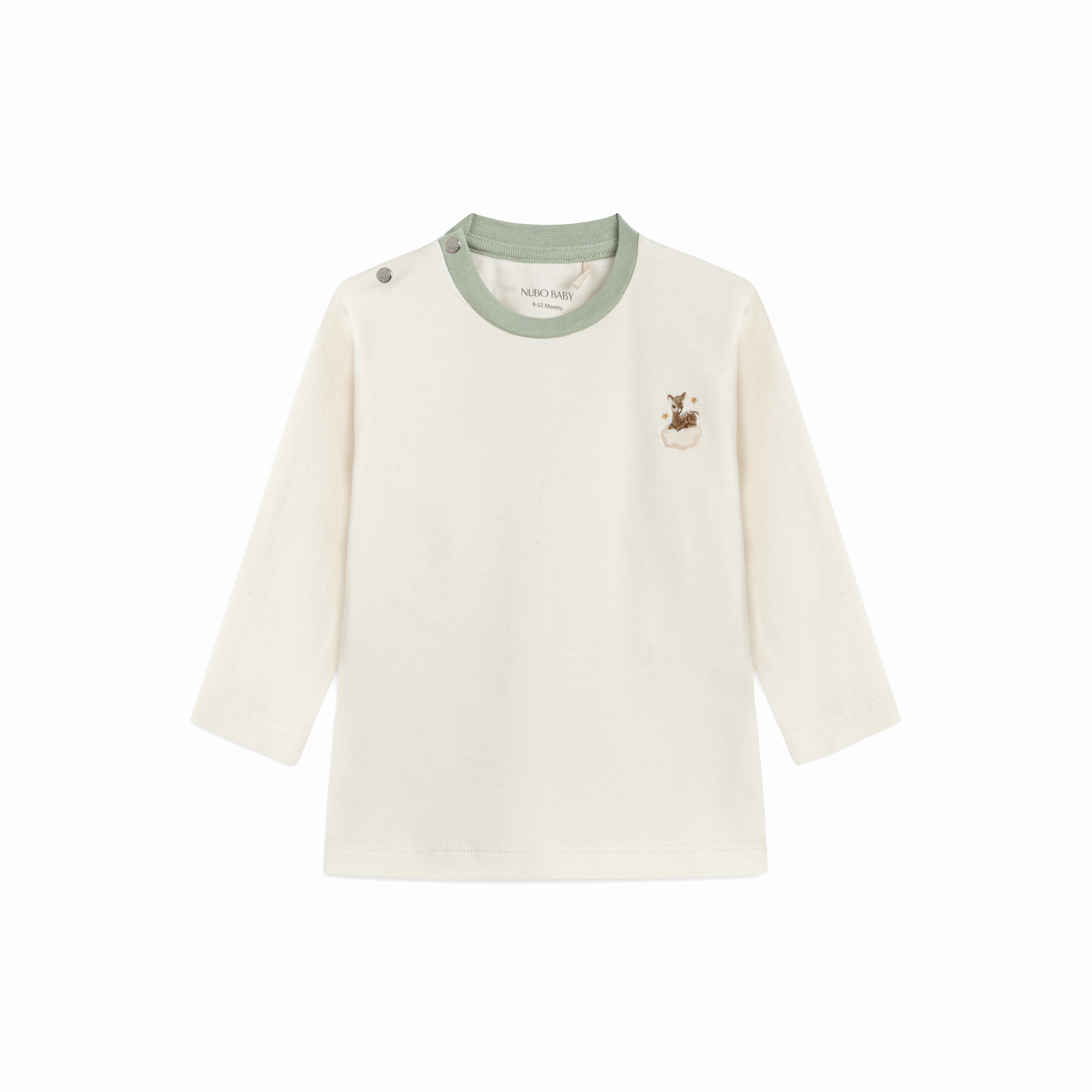 Deer Embroidered T-shirt