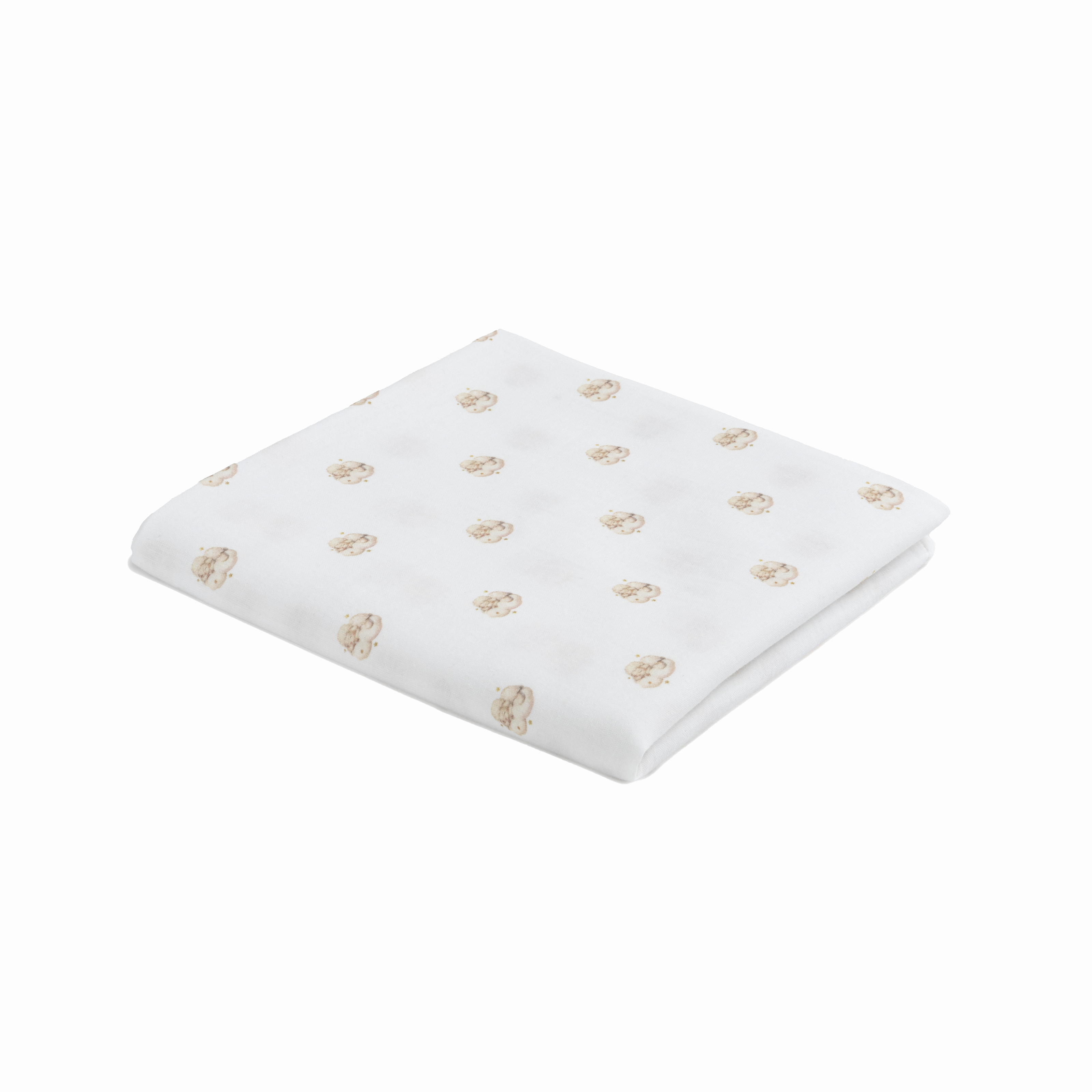 Muslin Sheep Print Blanket