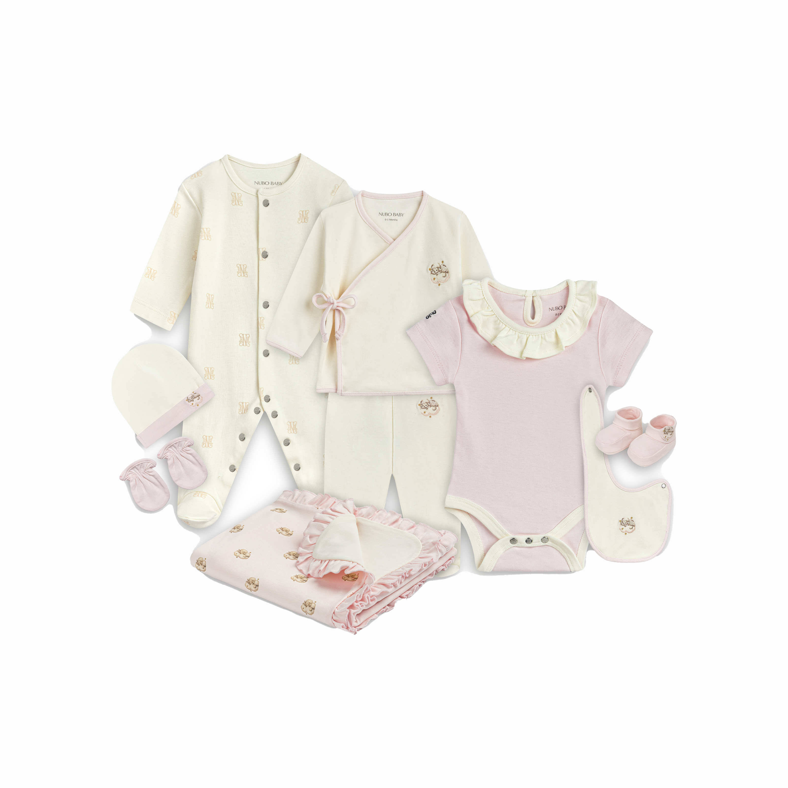 9-Piece Luxury Newborn Set - Sheep