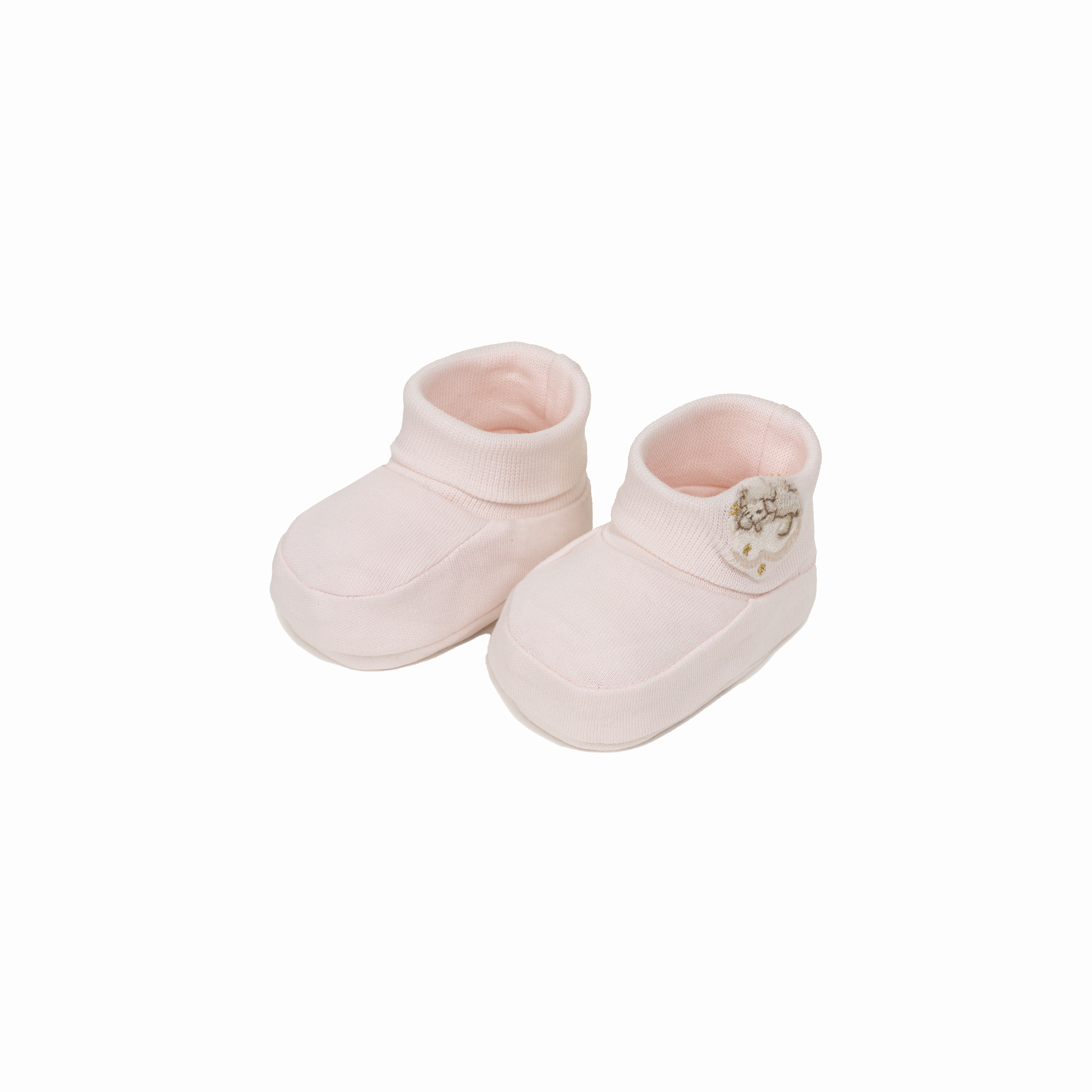 Sheep Embroidered Booties