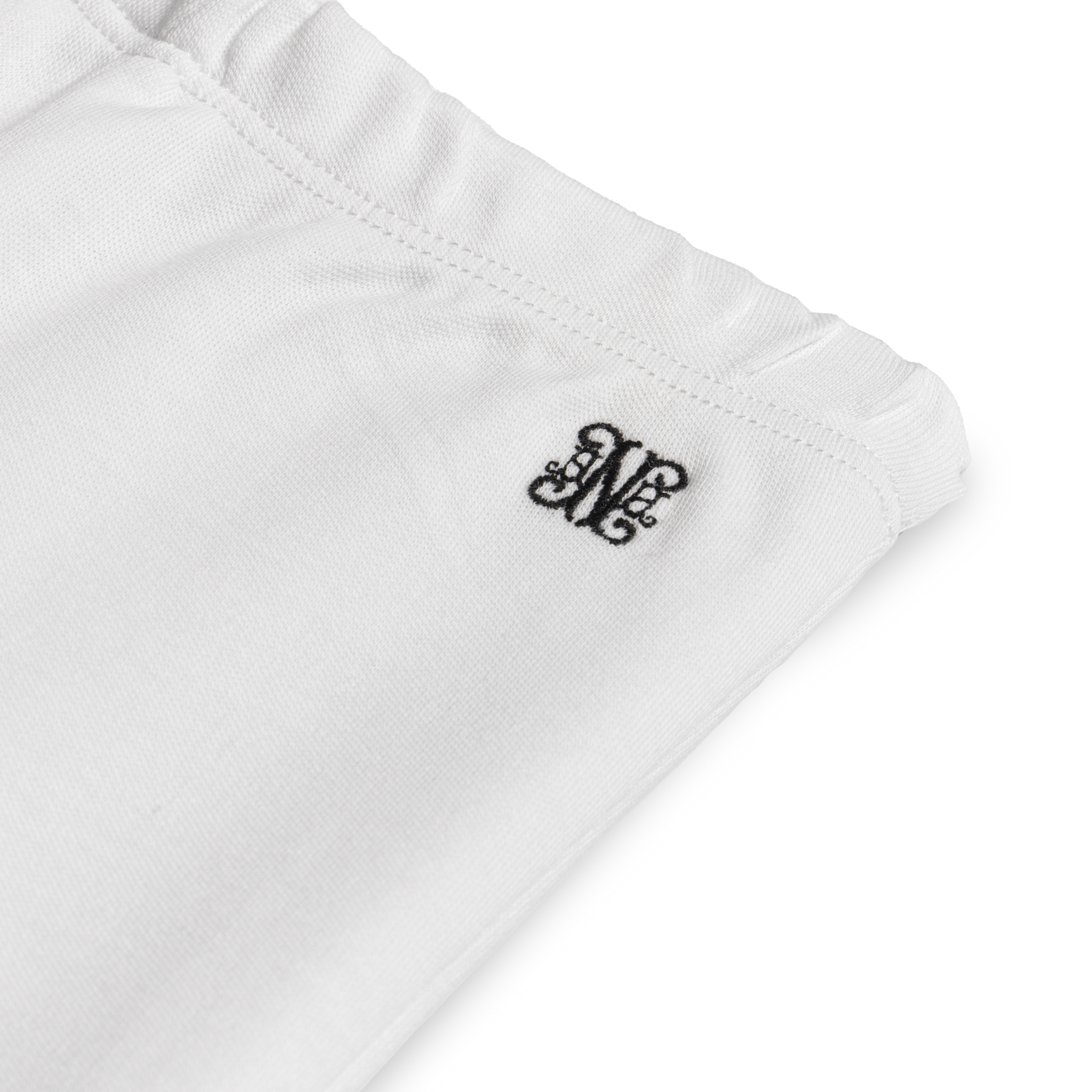 Monogram Embroidered Baby Leggings