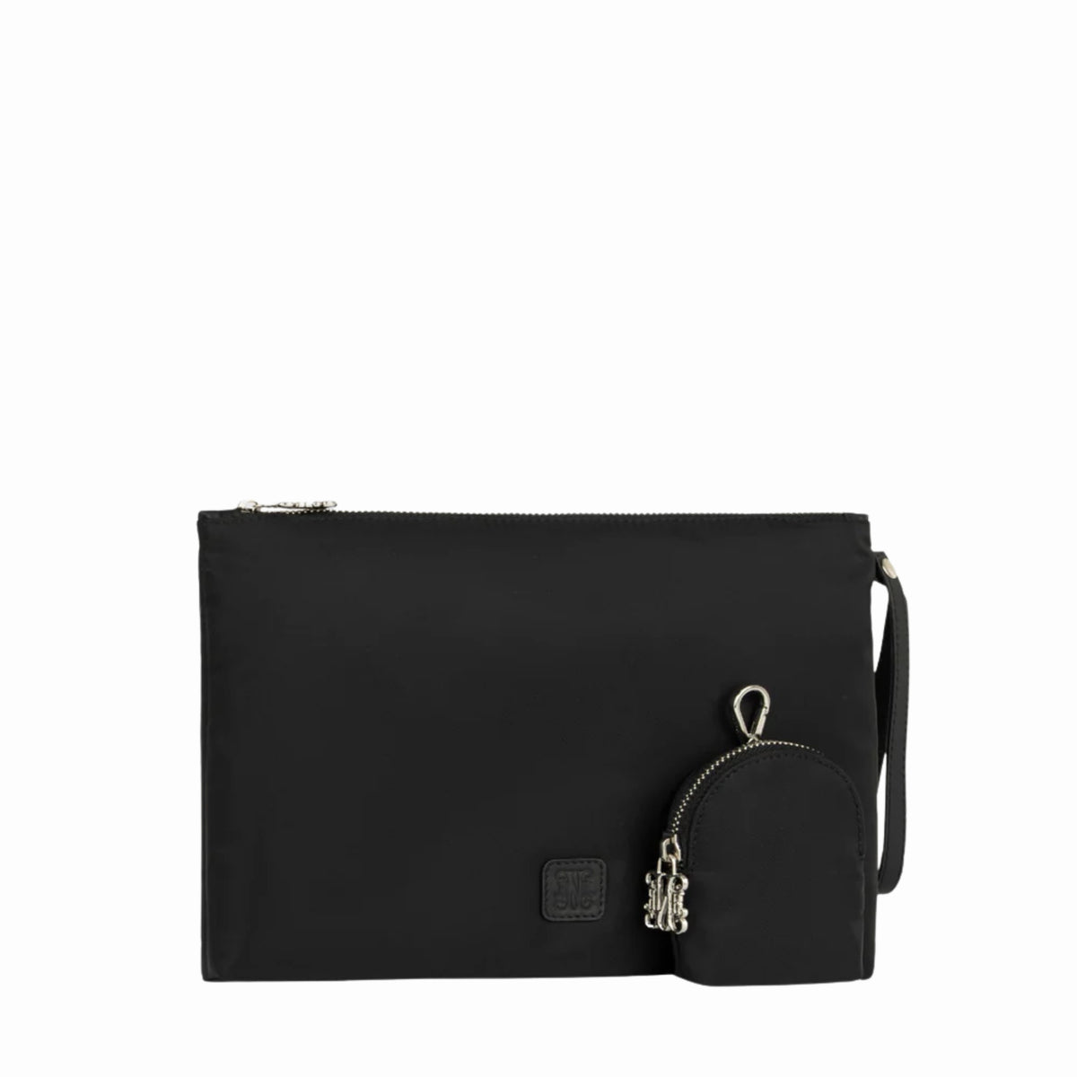 Monogram Black Diaper Bag Set