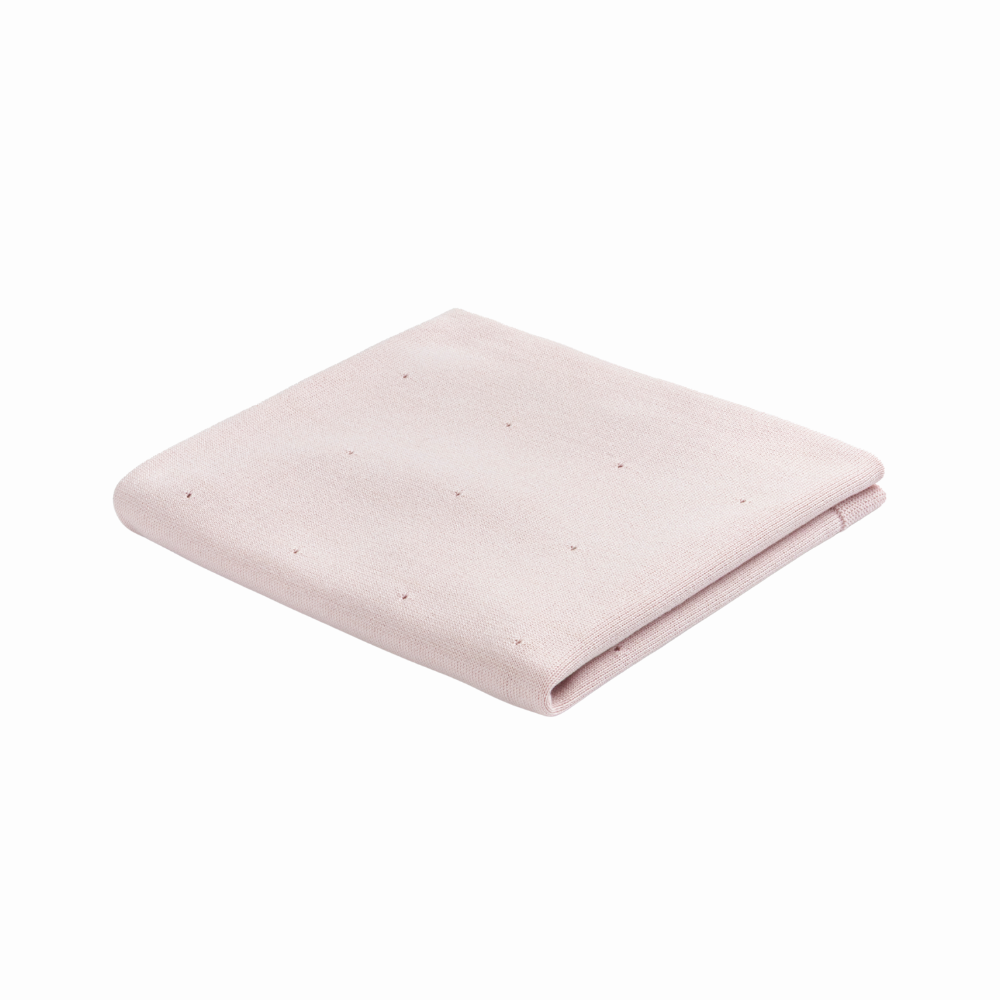 Pink Knit Blanket