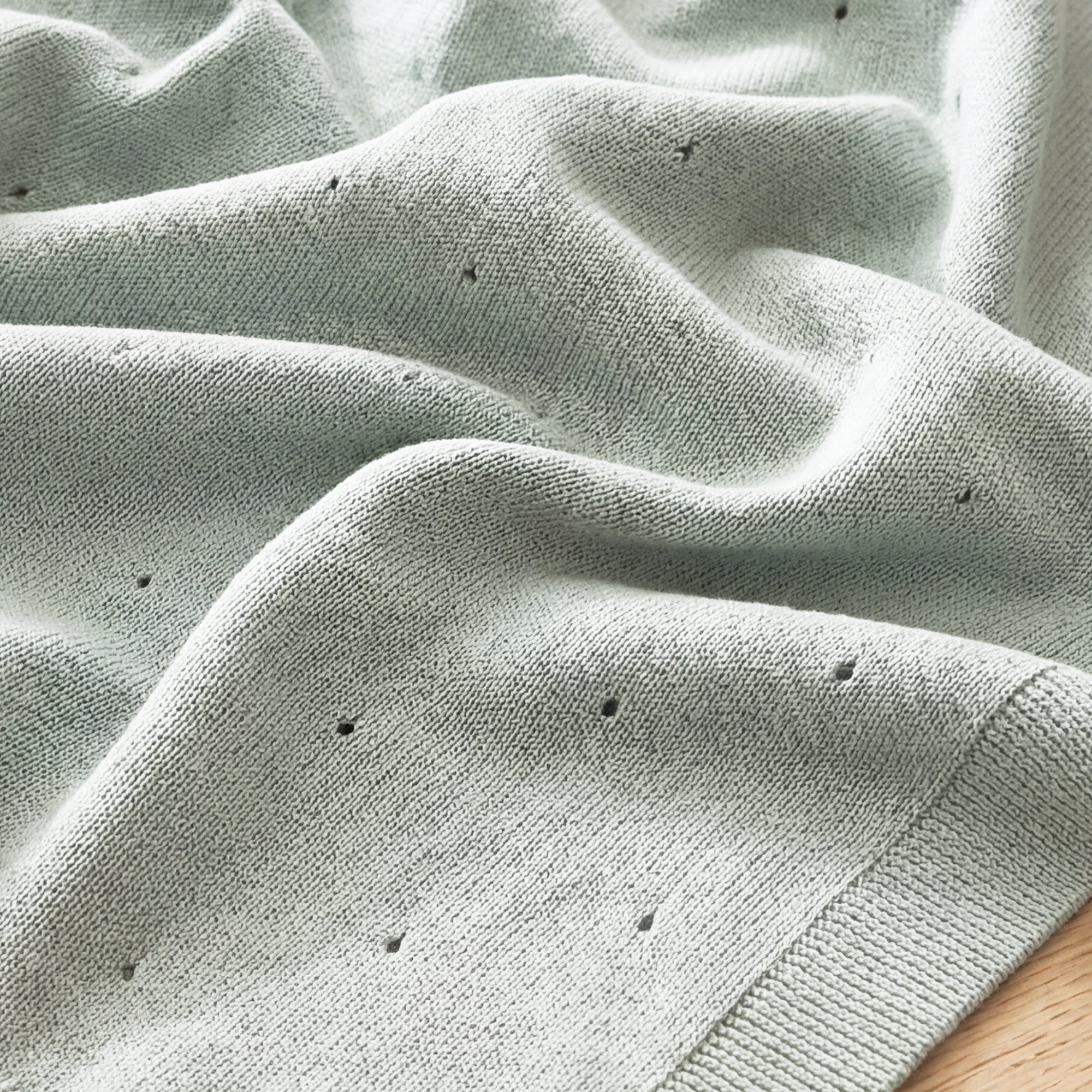 Mint Knit Jumpsuit & Blanket Set